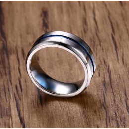 Sõrmus - sinise joonega